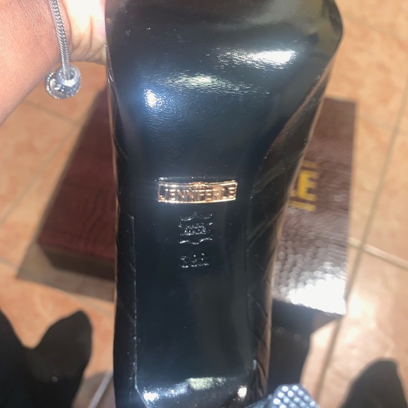 Jenniferle brand new croc leather thigh high boots - Picture 6 of 6